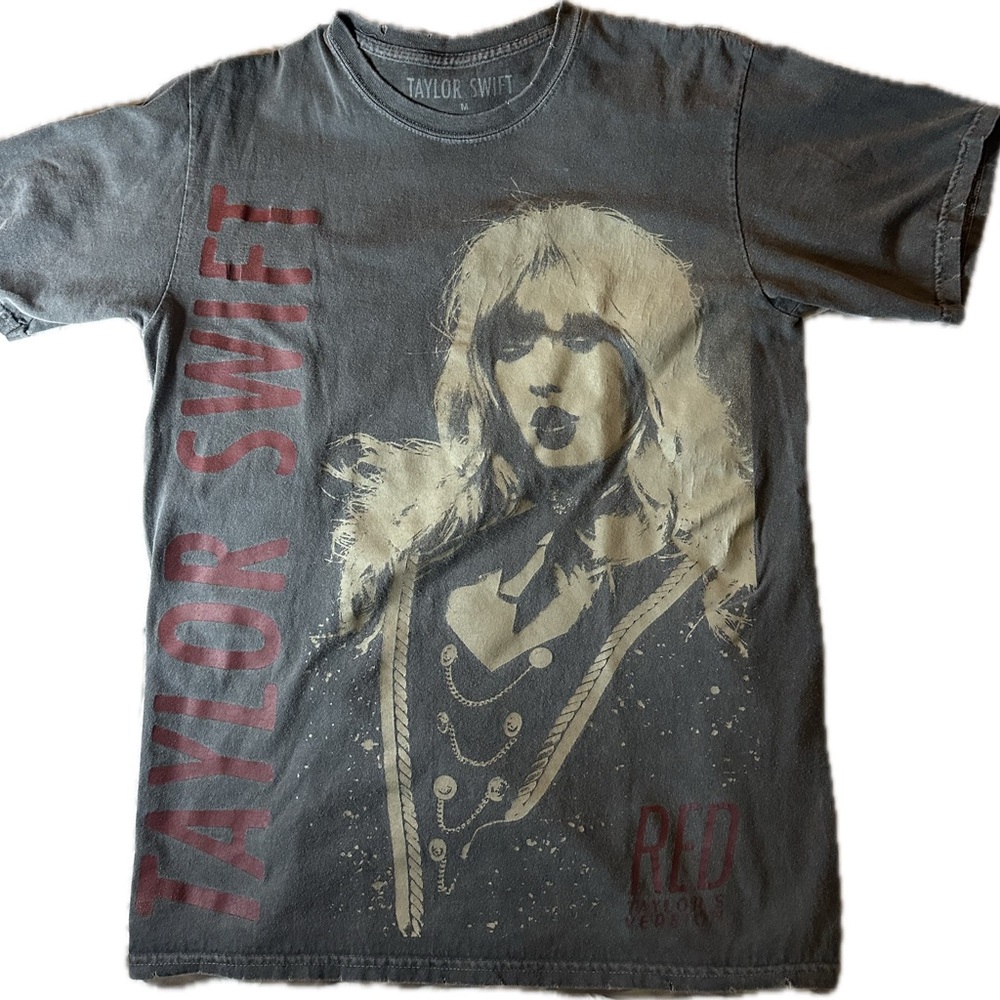 Taylor Swift Gray Graphic T-Shirt